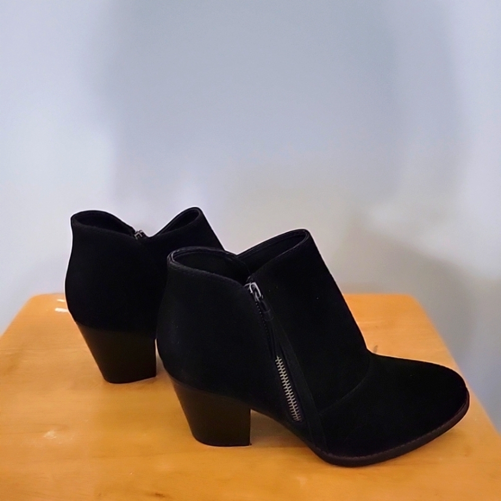 BareTrap Suede Ankle Boot.
